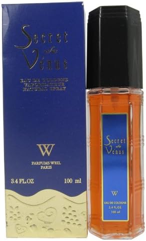 Secret De Venus By Weil Paris For Women. New Formula, Eau De Cologne Spray 3.4 Ounces