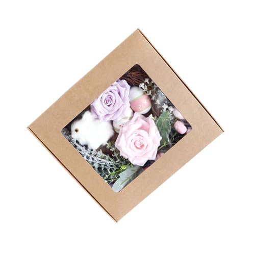 Kit couronne de Pâques à fabriquer pour porte et table - 6