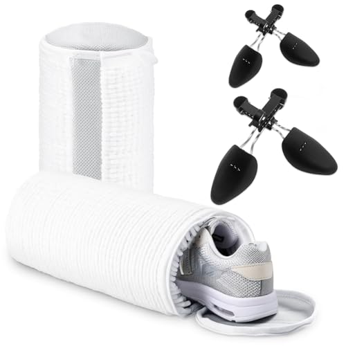 Shoe Washing Machine Bag Sneakers 1Pcs Shoe Bags for Washing Machine, Hidden Zipper Trainer Washing Machine Bag, Durable Shoe Cleaning Bag for Washing Machine Shoe Bag