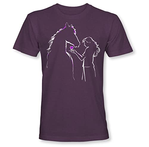 T-shirt équitation poney confortable pour les cours de poney des filles