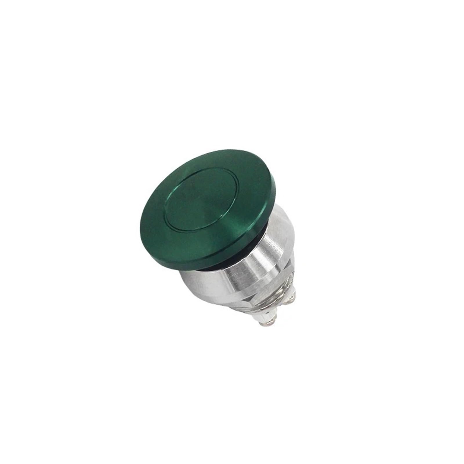 Bouton arrêt d'urgence 16mm métal grand bouton poussoir momentané