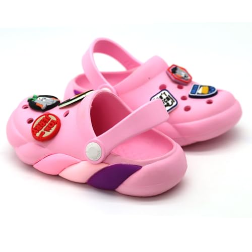 Image of SVAAR x Tom & Jerry Slingback Clog Shoes for Boys & Girls || Indoor & Outdoor Sandals Clogs for Kids with 6 Tom & Jerry Charms