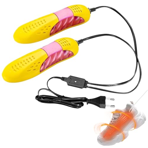 Secador Zapatos, Zapatos Calentador, Secador de Pies, Secador de Botas Eléctrico, Desodorante con Olor Deshumidifica el Dispositivo Calentador de Zapatos, Portátil del Hogar Eléctrico,Amarillo Secador Zapatos, Zapatos Calentador, Secador de Pies, Secador de Botas Eléctrico, Desodorante con Olor Deshumidifica el Dispositivo Calentador de Zapatos, Portátil del Hogar Eléctrico,Amarillo