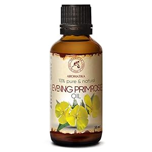 Teunisbloemolie (Evening primrose oil) 50 ml, 100% puur natuurlijke basisolie – dragerolie – rijk aan mineralen…