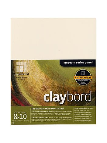 Ampersand CBS09-2 Claybord 9 Inch X 12 Inch Each [Pack Of 2 ] thumb #1