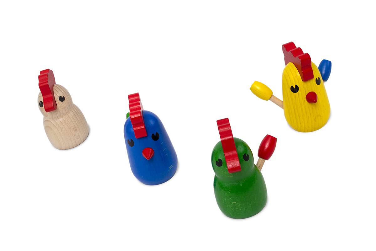 Rebel | Konzentrierte Hühner | Gesellschaftsspiel | Kinderspiel | Alter 4+ | 2-4 Spieler | Spielzeit 15 Minuten