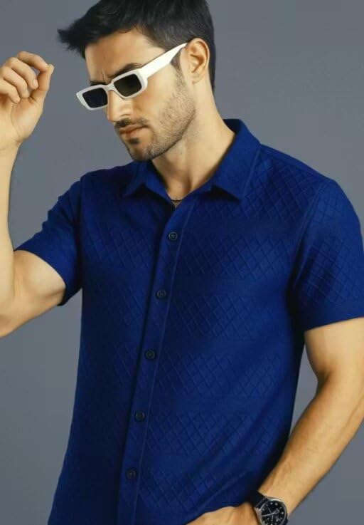 Image of Men's Slim Fit Formal Shirt | Premium Cotton Long Sleeve Shirt for Office, Business & Party