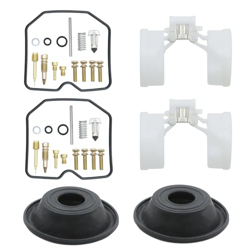 Anxingo 2Pcs Motorcycle Carburetor Repair Kit Replacement for Triumph Bonneville 800 T100 T 100 2001-2008