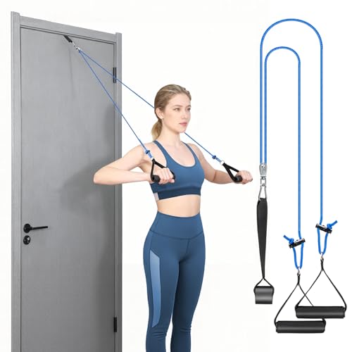 Shoulder Pulley Over the Door for Physiotherapy Arm Exercise Pulley System for Rotator Cuff Rehab Frozen Shoulder Physical Assistance Relieve Equipment