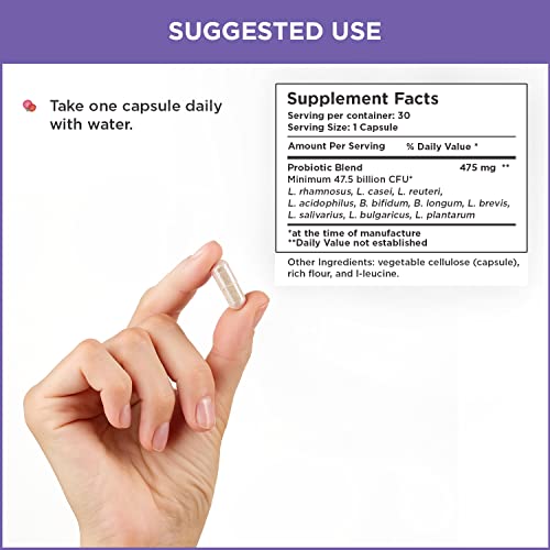 Floracap Vaginal Probiotics For Women - 30 Oral Capsules - Heale Doctor Formulated Probiotics For Feminine Health, Ph, Urinary Tract & Healthy Vaginal Flora - Reduce Odor, Itching, & Discomfort #TOP4