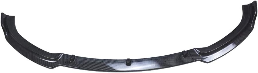 YOUNGERCAR Front Bumper Lip for 2013-2018 BMW 3 Series F30 F35 Base Bumper Front Lip ABS Carbon Fiber Coating Spoiler Splitter Base 320i 325i 328i 335i 340i