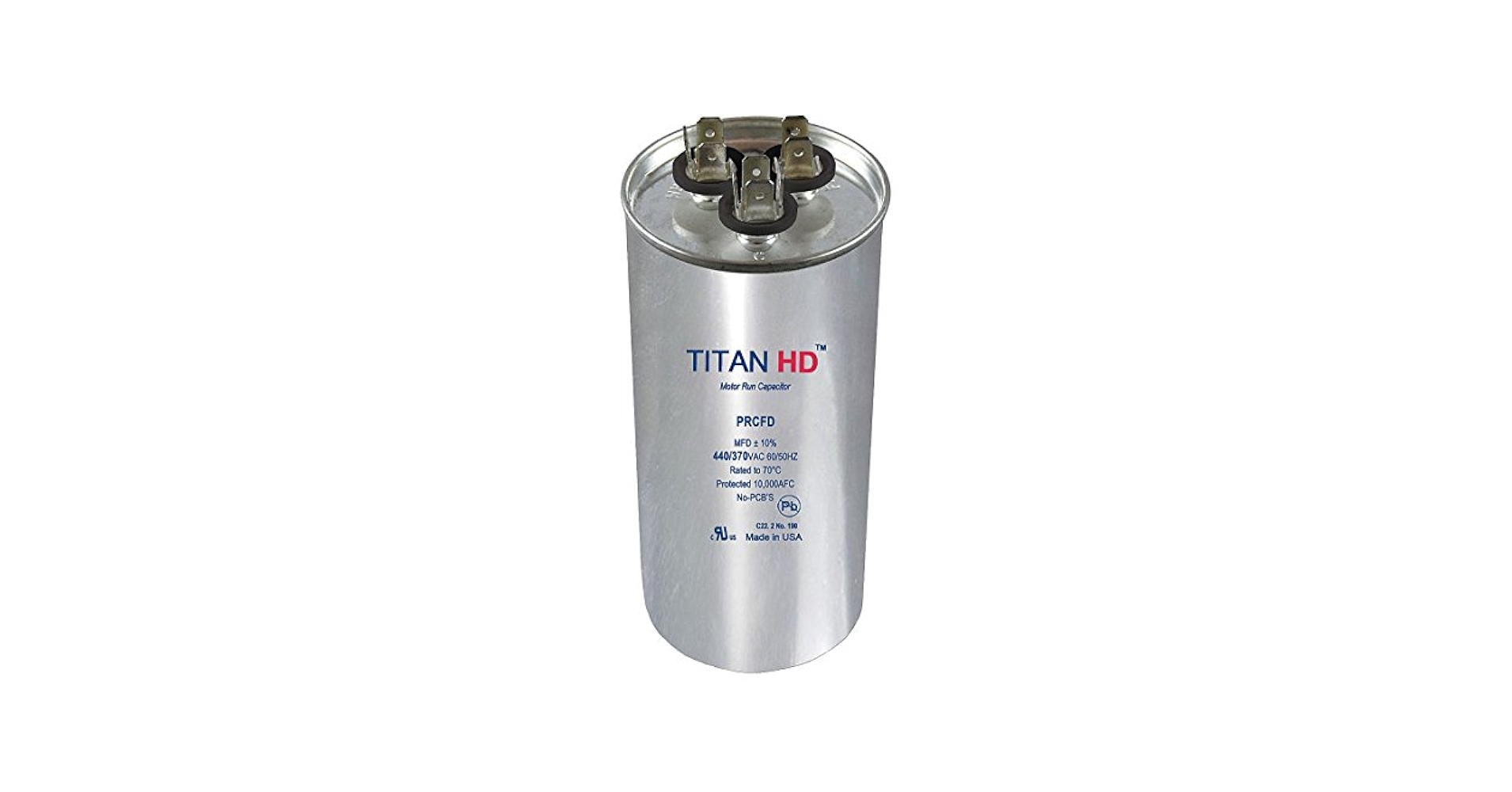 Motor Dual Run Cap, 80/7.5 MFD, 440V, Round: Amazon.com