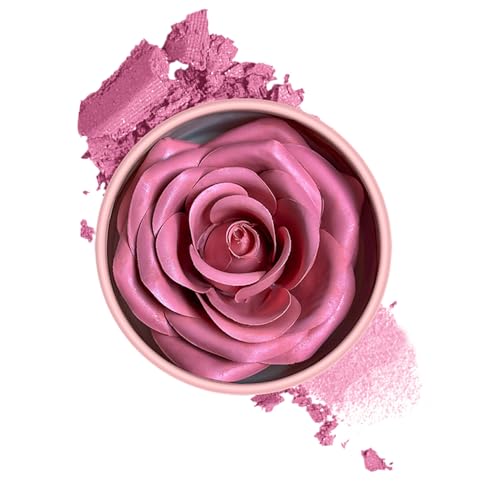 Rosen-Rouge-stift-inghorizing, tono de fresco, versátil utilizado para labios y ojos | Blossom 3d Rose Blossom, duradera, ligera, construida, impermeable y limpia,