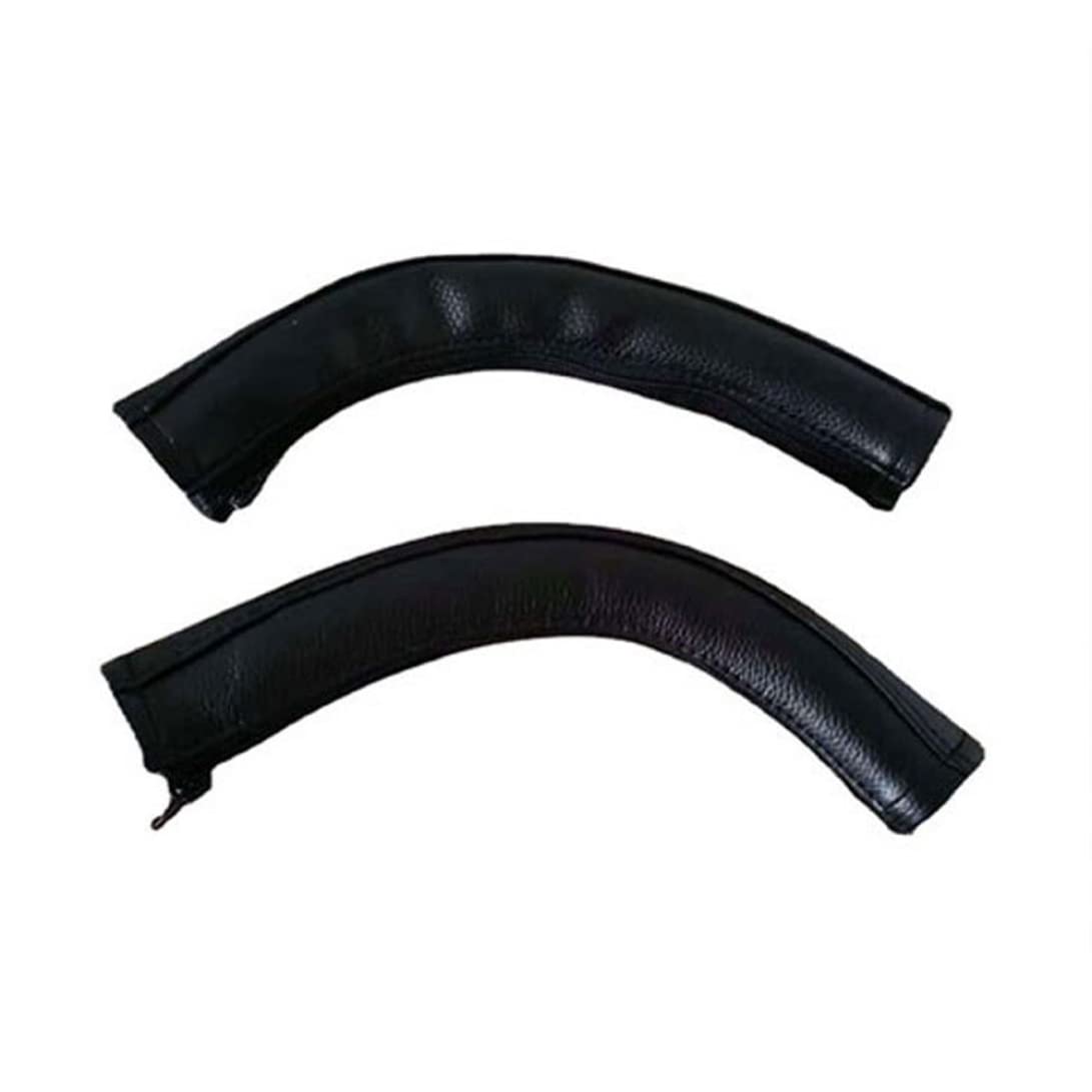 Baby Stroller Handle Cover, Stroller Handlebar Grip Protector Sleeve Detachable Pushchair Armrest, 2Pcs Leather Case for Accessories