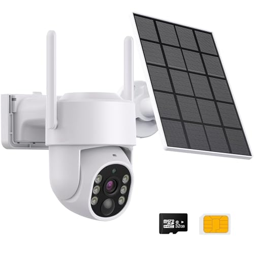 Ameyes 4MP 4G LTE Cellular Security Cameras Wireless Outdoor...