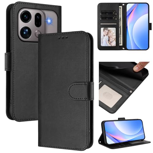 �X�}�z�P�[�X �Ή��@�� for Oppo Find X9s Pro �X�}�z�P�[�X�y�J�[�h�z���_�[�E�E�H���b�g�E�}�O�l�b�g�o�b�N���E�t���b�v�E�X�^���h�@�\�t���zBlack