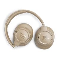 JBL Tune 780NC, Kabelloser Over-Ear-Kopfhörer mit Noise-Cancelling, Beige – Ansicht 8