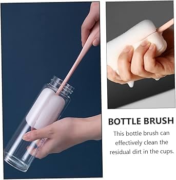 Bottle Deep Cleaner Sponge Brush, No Scratch Material, Pack of 2