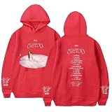 FOGIMEIGB Tini Stoessel Sudadera con capucha Hip Hop única a la moda de manga larga para hombres y mujeres (M,Rojo-JA69158), Rojo-ja69158, M