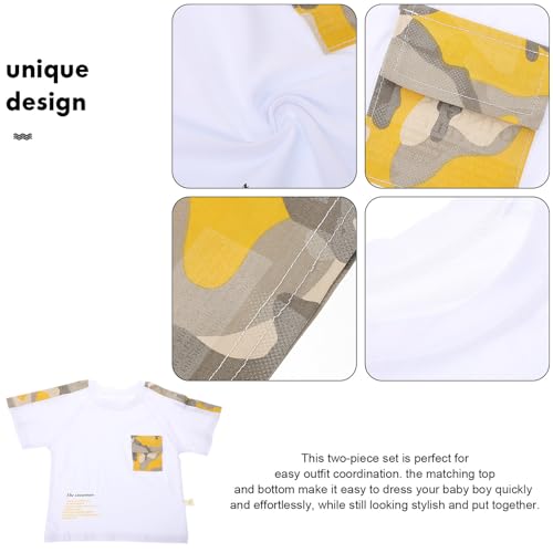 Conjunto de ropa de verano para niño en poliéster resistente talla 90 6