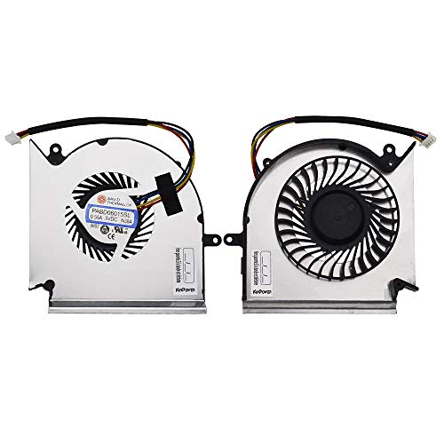 Ventilateur de CPU Fan 4Pin compatible MSI GE63 GL73 GP75 pour réparer le bruit de ventilation PC