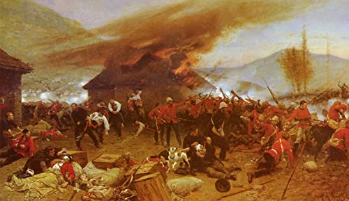 Impression sur toile haut de gamme Alphonse de Neuville affiche d'art salon 60x90cm