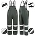 VUVEA Rain Suit For Men & Women Waterproof Heavy Duty Rain Gear Reflective Jacket & Bib Pants for Fishing Outdoor Work Raincoats