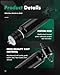 Shocks,SCITOO Front Gas Struts Shock Absorbers Fit for 1997-2006 for Jeep TJ/Wrangler,1984-1990 for Jeep Wagoneer/for Cherokee,1986-1990 for Jeep Comanche 344435 32196 Set of 2