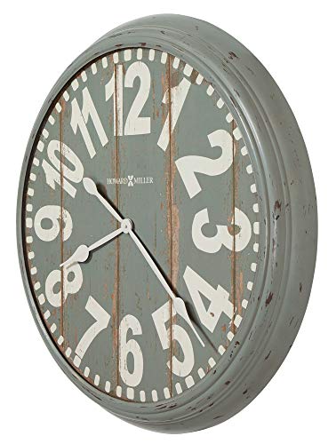 Reloj de pared analógico redondo Howard Miller 36.5 pulgadas miniatura 2