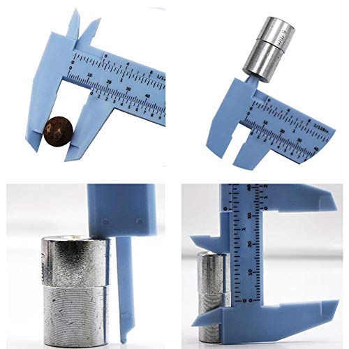 Tacohan 5 pezzi Calibro a Corsoio in Plastica 150