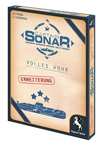 Preisvergleich Produktbild Pegasus Spiele 57012G - Captain Sonar Volles Rohr (Erweiterung)