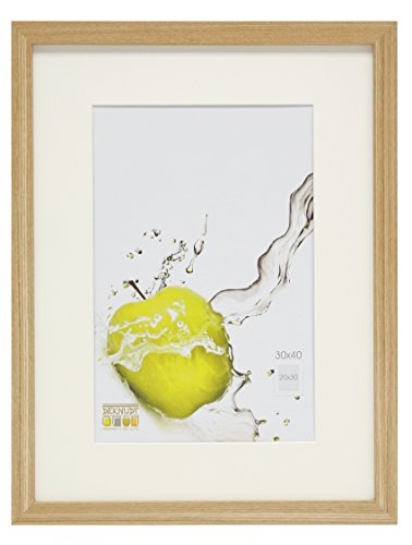 Deknudt Frames Cadre Photo - Naturel - Bois - 33,7 x 43,7 cm passe partout 30 x 40 cm