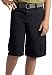 Lee Big Boys' Dungarees Belted Wyoming Cargo Short, Black, 14