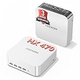 GEEKOM A9 Max Mini PC avec AMD Ryzen AI 9 HX 470 (12C/24T, Jusqu’à 5,2 GHz) AMD Radeon 890M, 32 Go DDR5 2To SSD, Double LAN 2,5 G, Mini Ordinateur Windows 11 Pro, 2 × USB4, HDMI 2.1, Wi FI 7 &BT 5.4