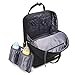 Vogshow Diaper Bag Backpack, Double Layer Waterproof Baby Bags, Large Travel Multifunction Waterproof Baby Nappy Changing Bag for Dad Mom with Insulated Pockets(Black)