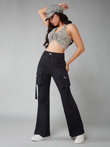 Image of Dolce Crudo High Rise Bootcut Jeans for Women