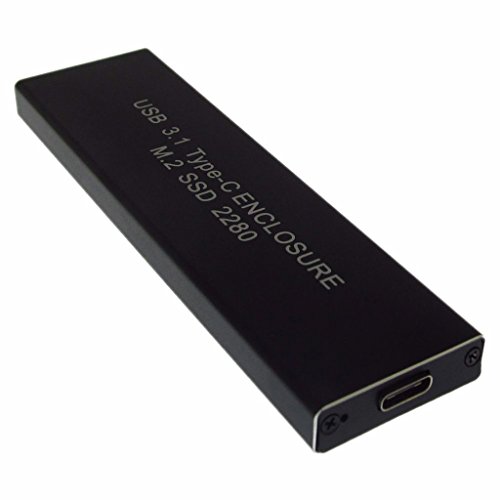 Carcasa externa USB 3.1 Type C para SSD M.2 SATA miniatura 1