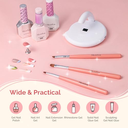 Image of MelodySusie 3Pcs Nail Art Clean Up Brushes