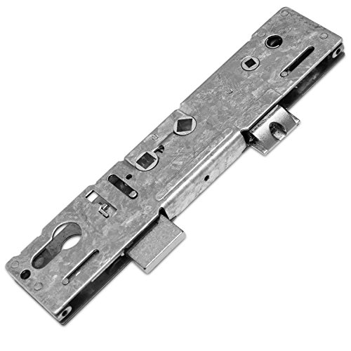 Lockmaster Mila Master Twin Spindle Dual Door Lock Centre Case Gearbox 35mm, Grey