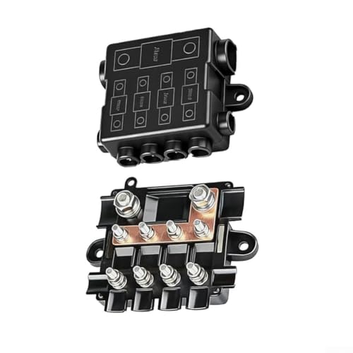 Caja de fusibles con barra colectora para camper y barcos que organiza tu energía off-grid 4