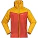 Produktbild Bergans Microlight M Jacket Colorblock-Gelb-Orange - Atmungsaktive leichte Herren Windjacke, Größe L - Farbe Brick - Lig