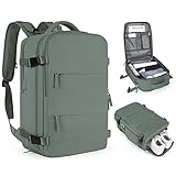 HPLQQ Mochila de viaje para mujer 40x20x25, Mochila de senderismo Mochila impermeable para hombres, Mochila escolar liviana Mochila informal Mochila para computadora portátil universitaria