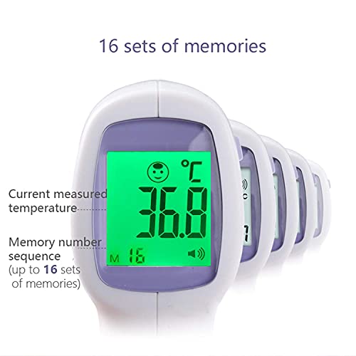 OFERTA Starthulp, infrarood thermometer, voor volwassenen en baby's, digitale thermometer, zonder contact… - Image 6