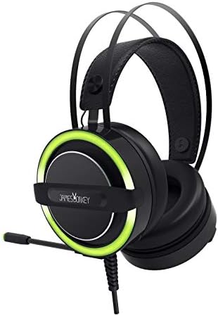 JamesDonkey James Donkey 711 Siyah 7.1 Surround Gaming Kulaklık Neodimyum 50mm Sürücüler 112dB Hassas Mikrofon -43dB Yeşil LED Aydınlatmalı Manuel + Yazılımla Ses Kontrol USB Bağlantı