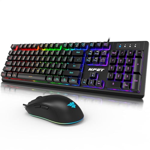 Teclado Gamer NPET S20PRO RGB USB