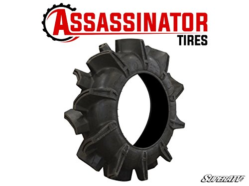 Full set of SuperATV Assassinator (6ply) ATV Mud Tires 29.5x10-14 (4) - Thumbnail 4