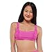 Produktbild Jessica Simpson Women's Mix & Match Solid Spring Bikini Swimsuit Separates (Top & Bottom), Fuchsia, LG 14-16