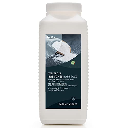 Weltecke Sel de Bain Relaxant 1400 g | Sans Toxines ou Additifs & 100% Naturel | Parfait pour du Bain de Pieds, Bain de Mains ou du Spa | Avec du Sel Marin & Minéraux Naturels | Pour Peaux Sensibles