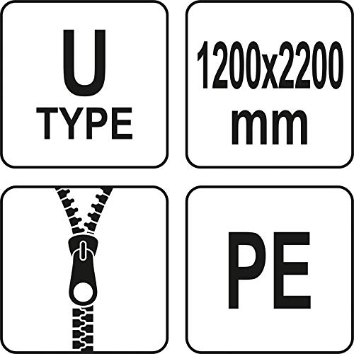 Staubschutztür Typ U 217 x 117 cm