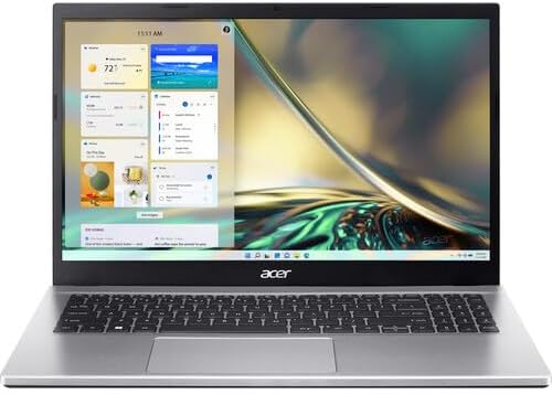 acerAspire 3 A315-59 Laptop 2023 New, 15.6" FHD IPS Display, Intel i5-1235U 10-Core, Iris Xe Graphics, 8GB DDR4, 512GB SSD, Wi-Fi 5, Win11 Home, COU 32GB USB